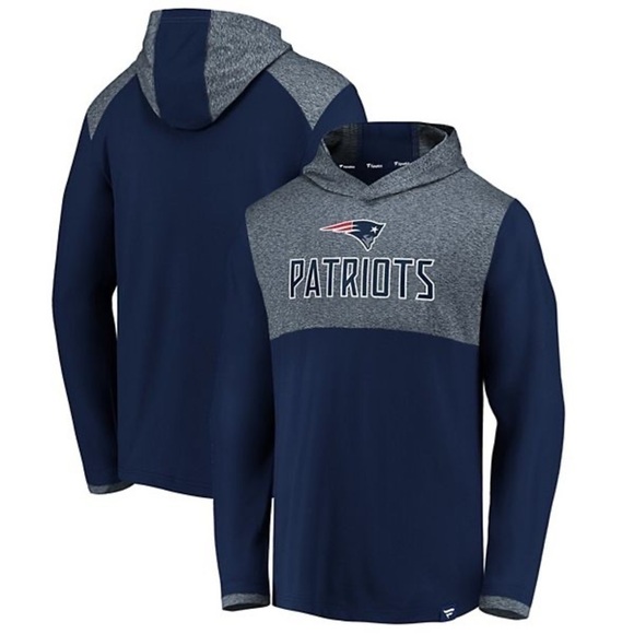 NFL New England Patriots men hoodie long sleeve tshirt size S NWT - Picture 10 of 10